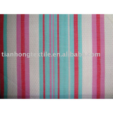 Mercerized Finished Yarn Dyed Cotton Jacquard Cloth